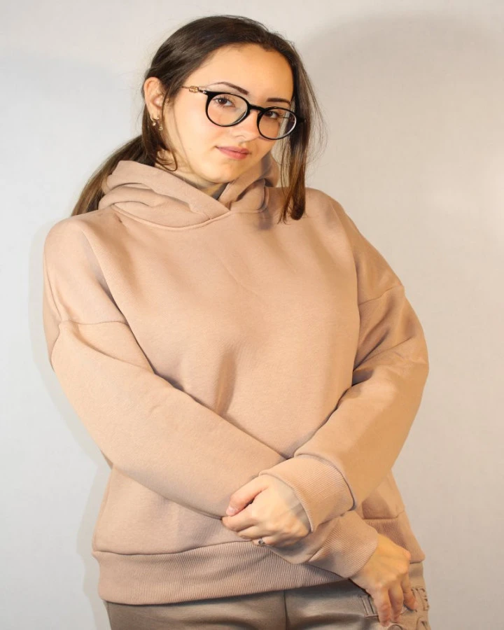 Bluza oversize z kapturem, miękka i stylowa | Idea Fashion