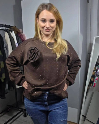 Bluza blink blink z różą