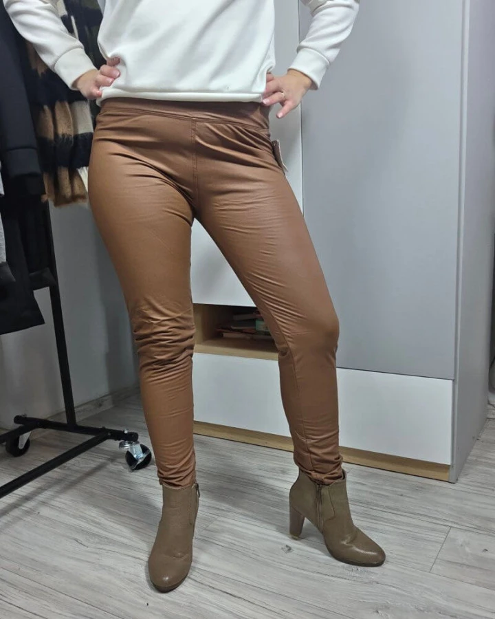 Legginsy z wysokim stanem - dopasowany krój i wygoda