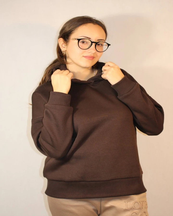 Bluza oversize z kapturem, miękka i stylowa | Idea Fashion