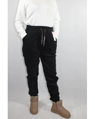 Dresowe spodnie damskie welur