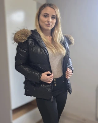 Kurtka pikowana -sezon jesień/zima.